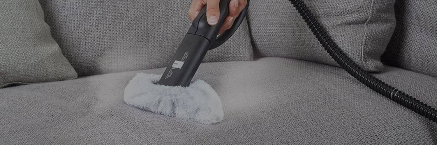 cleaning upholstery fabric sofa with vaccum