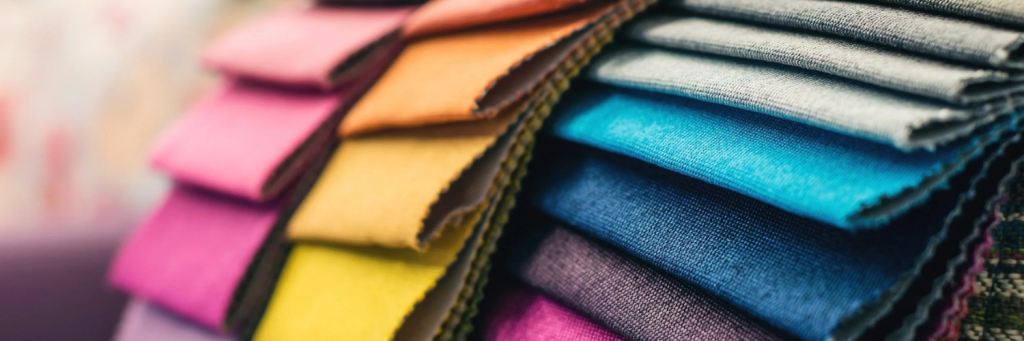 multiple patches of fabrics